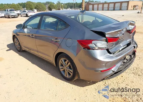 2018 Hyundai Elantra Sel из США, поврежденный, VIN 5NPD84LF4JH343321